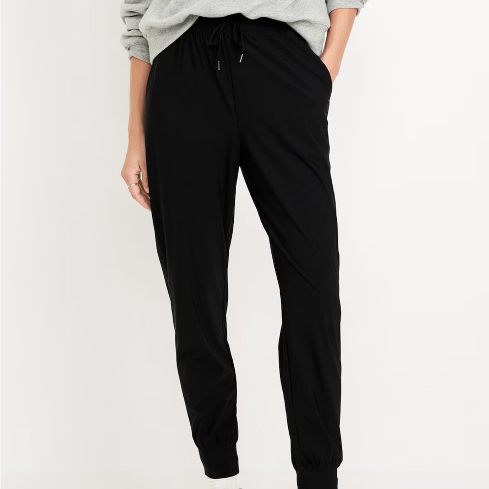 Women's Old Navy Black Jogger Pants TALL